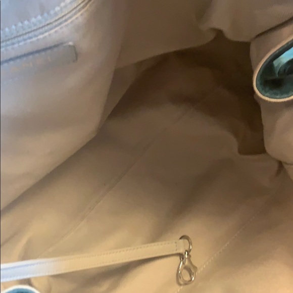 Stunning CHANEL Grand Shopping Tote in Teal - Picture 5 of 8